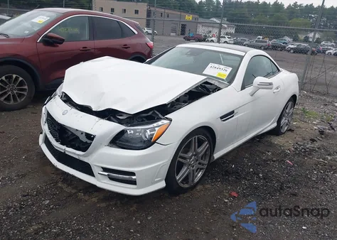 2014 Mercedes-Benz Slk 250 from USA, damaged, VIN WDDPK4HA0EF088507